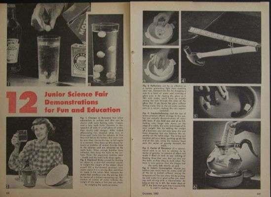 SCIENCE FAIR 12 Projects IDEAS & DEMO'S HowTo INFO easy
