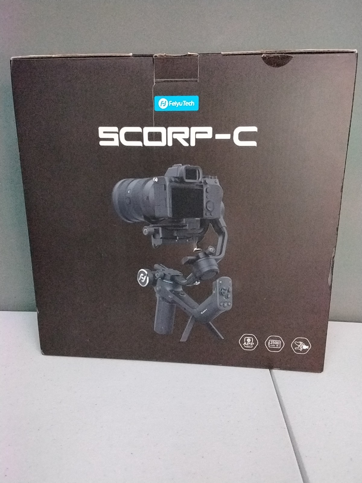 FeiyuTech SCORP-C 3-Axis Gimbal-DSLR Mirrorless-5.5lb Payload-Fast Ship