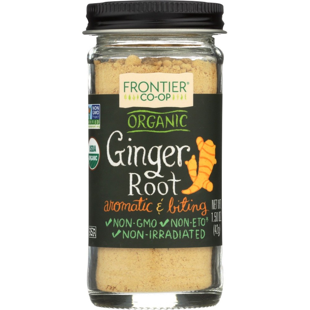 Frontier Organic Ginger Root Powder Non-Gmo 3 Pack