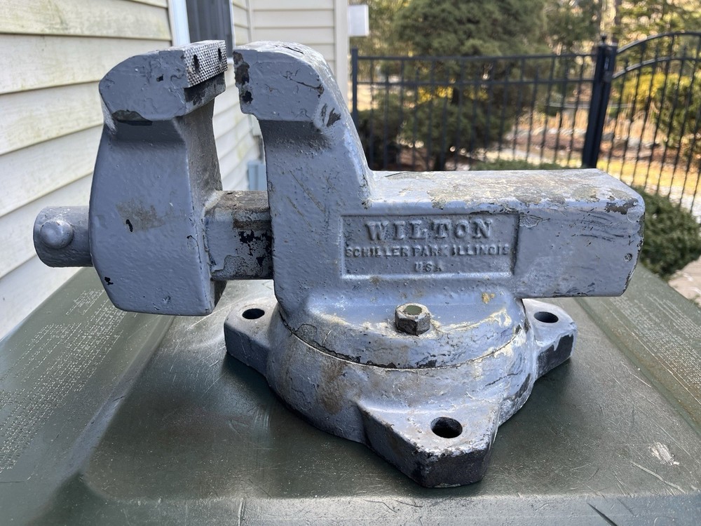 Vintage Wilton Bench Vise 4" Jaws