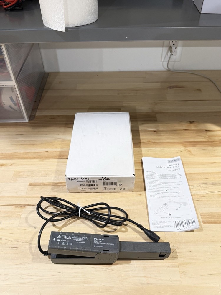 FLUKE 80i-110s AC DC CURRENT PROBE (NEW SEALED) SHIPS FAST