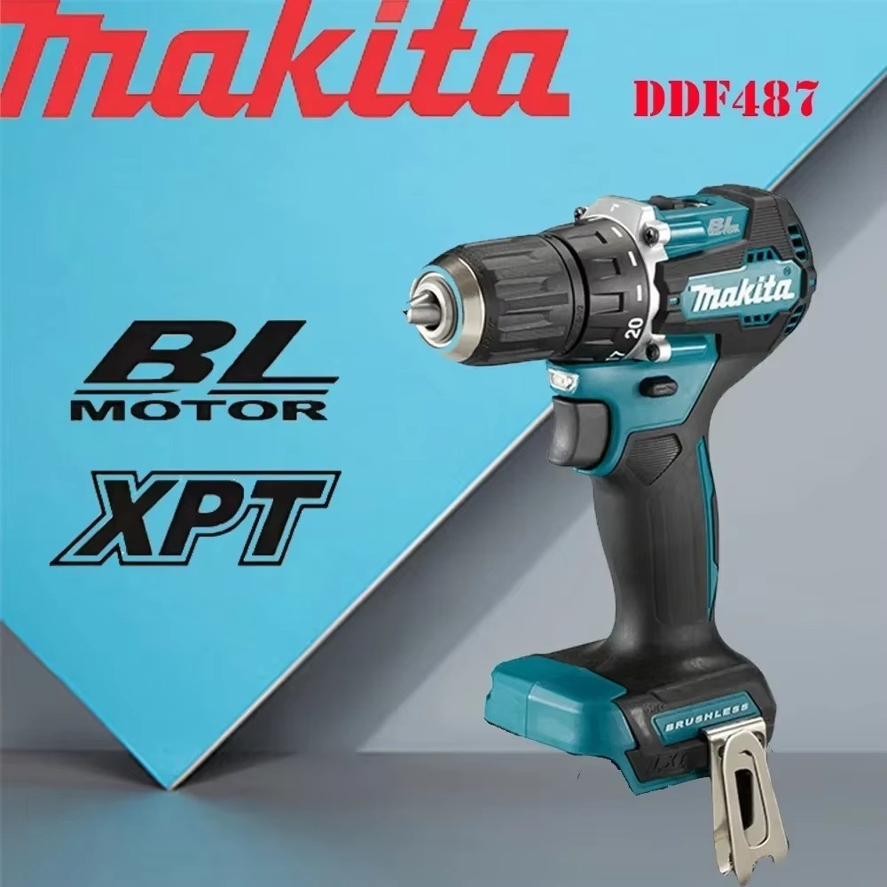 Makita DDF487 18V Brushless Cordless Drill Driver Bare Tool Compact