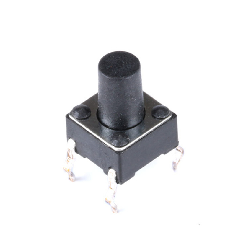 6x6 Tact Switch Tactile Push Button Switch Height 4.3mm~15mm DIP-4 Micro Switch