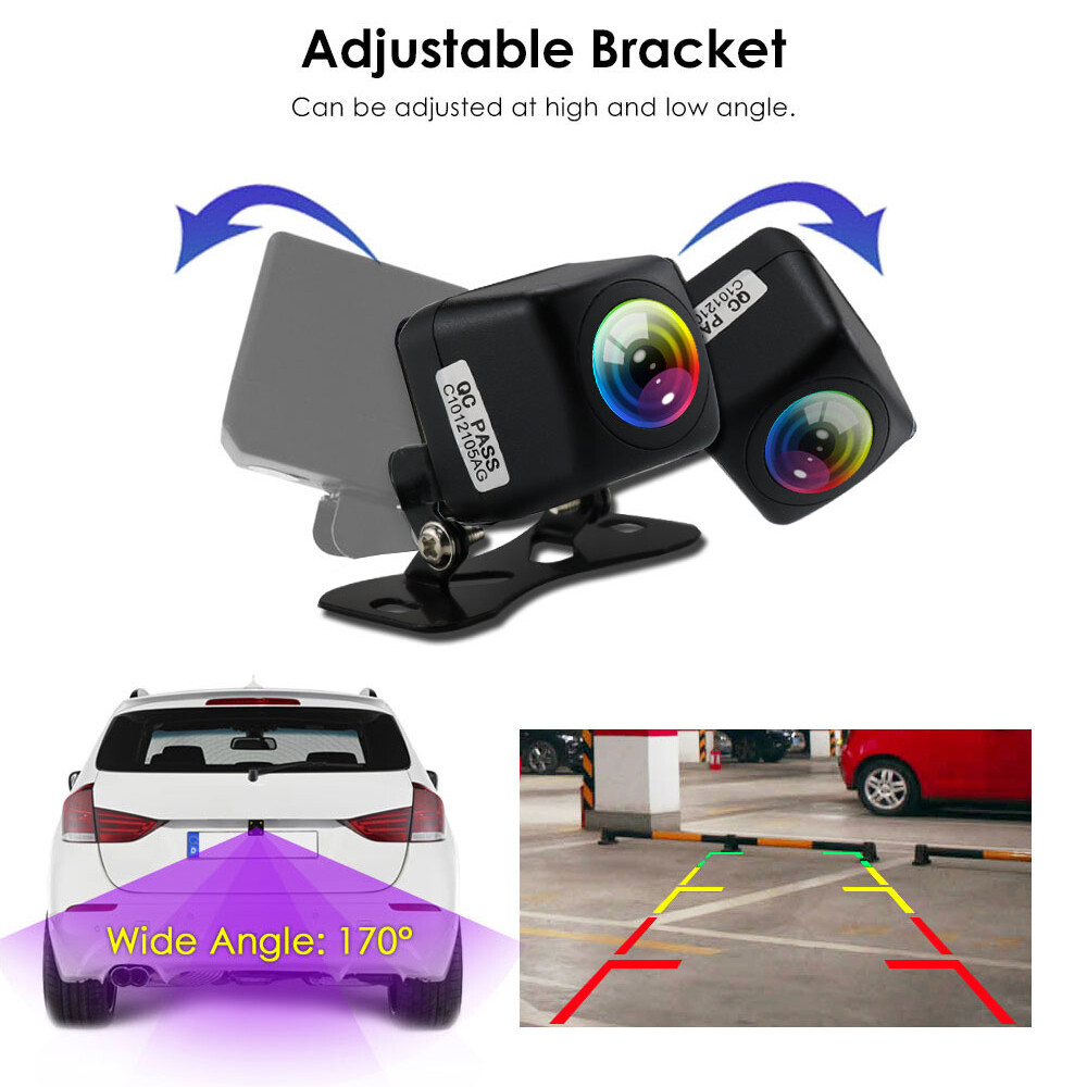 AHD Night Vision 170° Car Rear View Backup Reverse Camera for Android GPS Screen