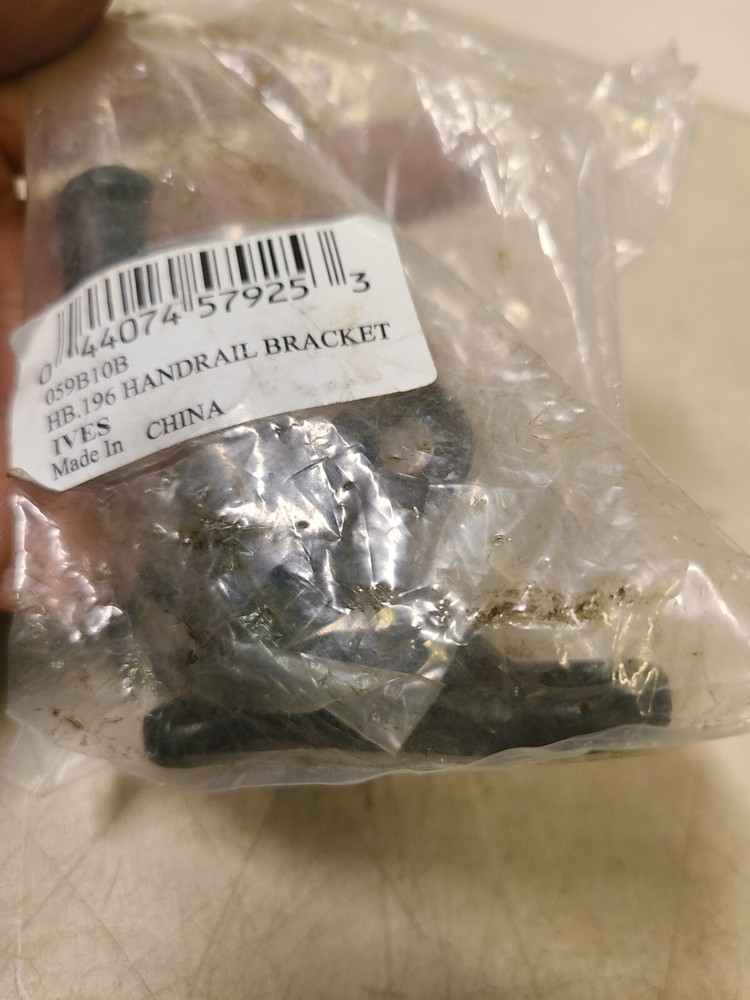 Ives 059B10B Solid Brass Handrail Bracket