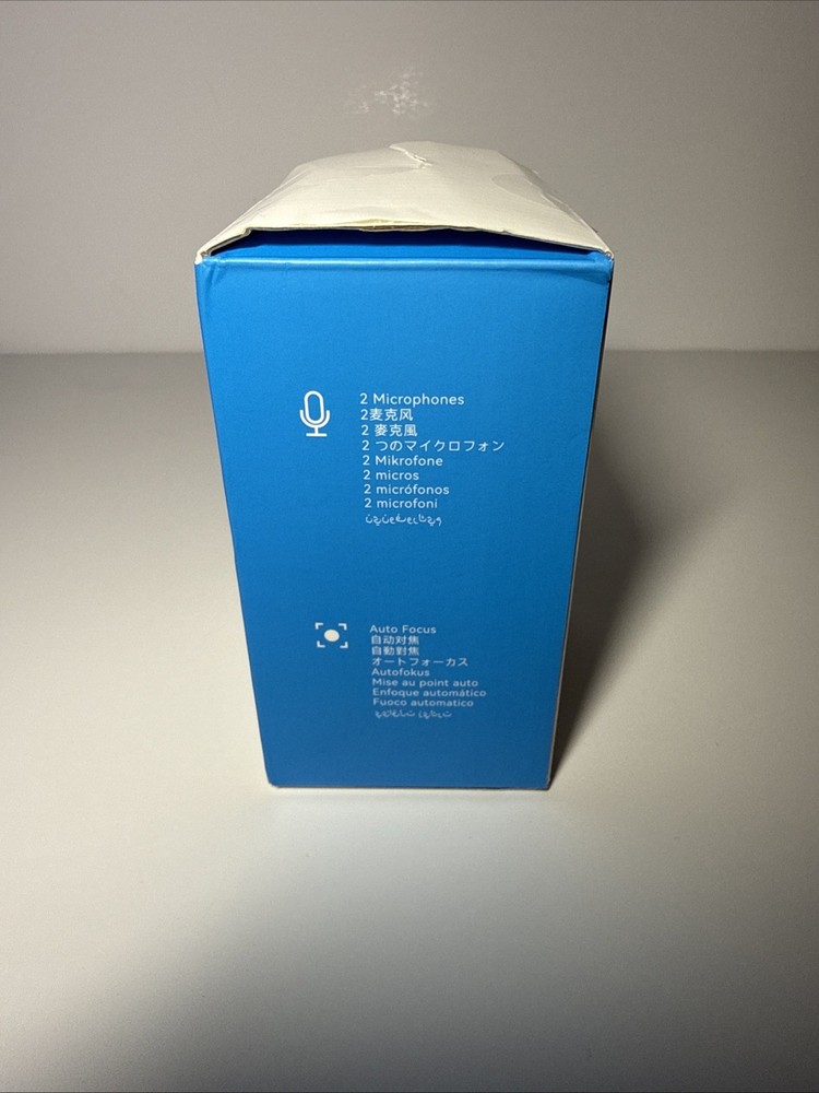 EMEET SmartCam C60E 4K Web Camera E3124 2 Mics Auto Focus Black