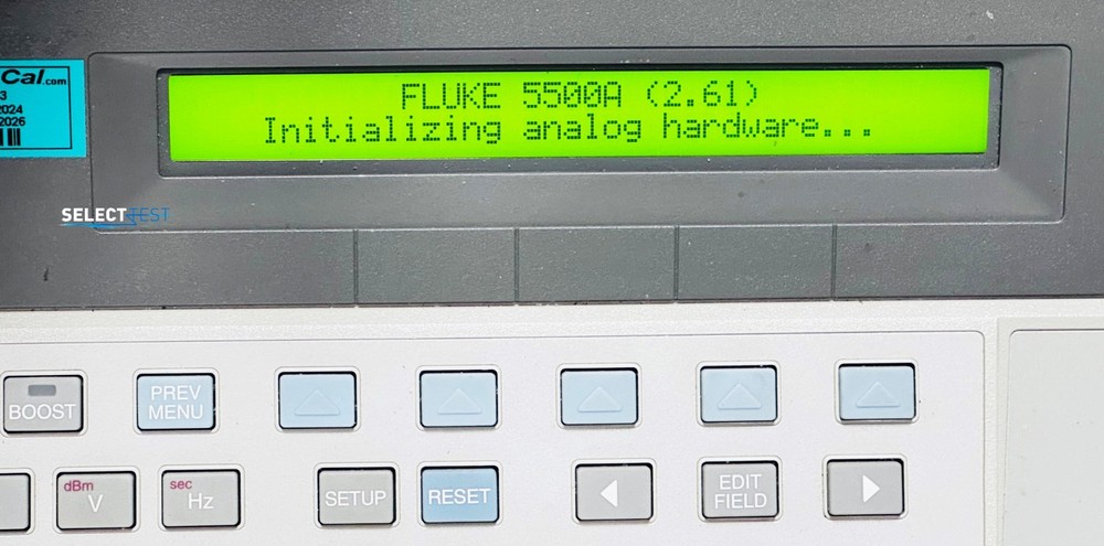 FLUKE 5500A / SC300 MULTIPRODUCT CALIBRATOR W/SCOPE OPTION **LOOK** (REF.: 003R)
