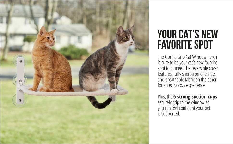 Cat Window Perch Cat Window Hammock Adjustable Bed Foldable