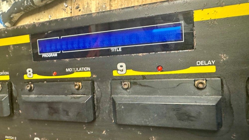 Digitech GSP 21 Legend Floor Switch/Footswitch only. AS IS untested.