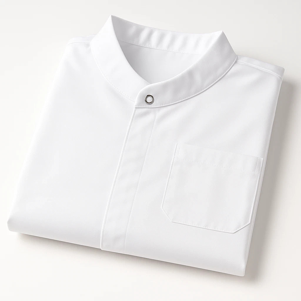 Women’s Fashion Seal 6418 White Lab Coat Fluid Resistant Snap Front