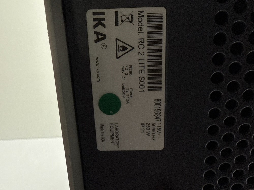 IKA RC 2 Lite S001 Recirculating Chiller