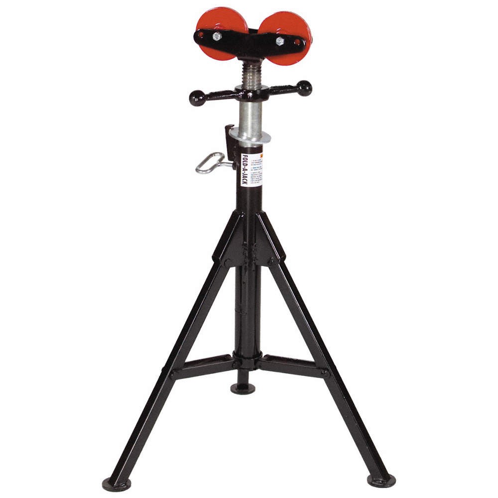 SUMNER 781301 Roller Head Pipe Stand,24 In. 19F636