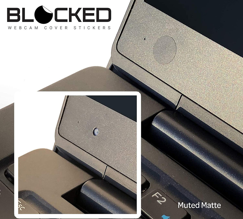Stackable Webcam/Camera Vinyl Covers | 57 Low-Tack Restickable Webcam Sticker |