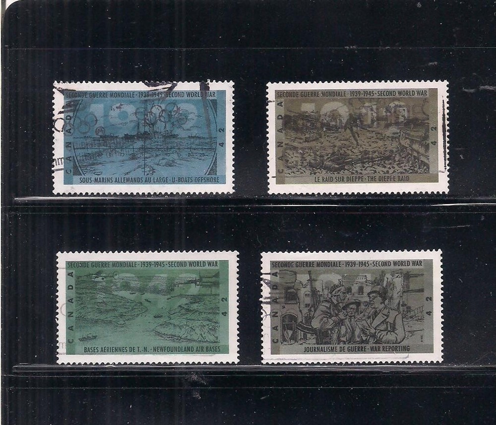 Canada 1448-1451 used