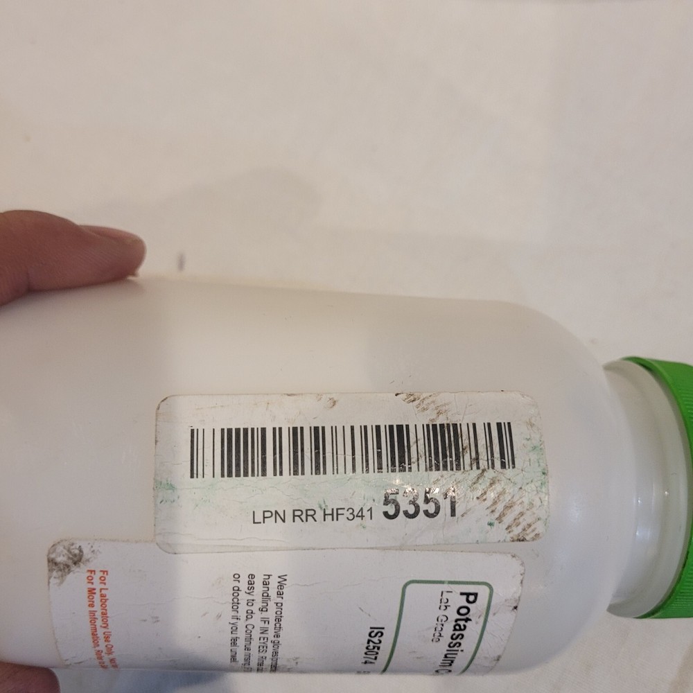 Potassium Chloride, 500g, Flame Colors (violet)