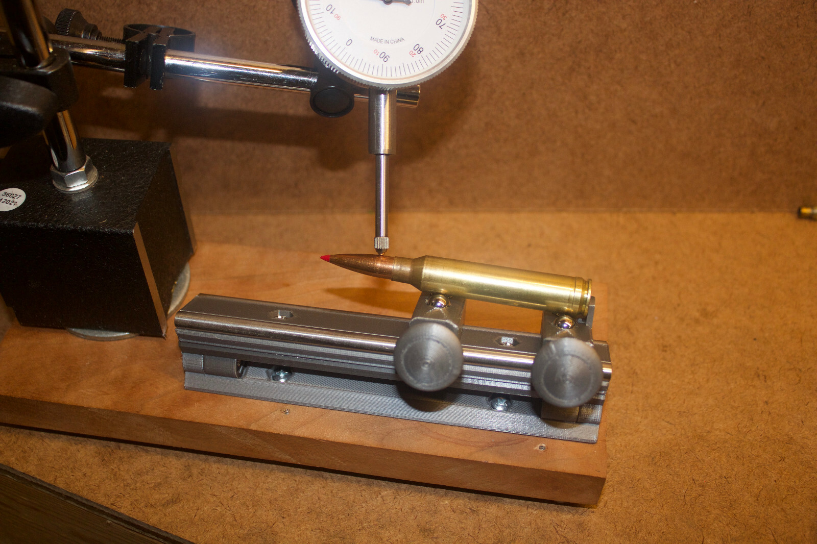 Concentricity Gauge Bed with Stainless Rails