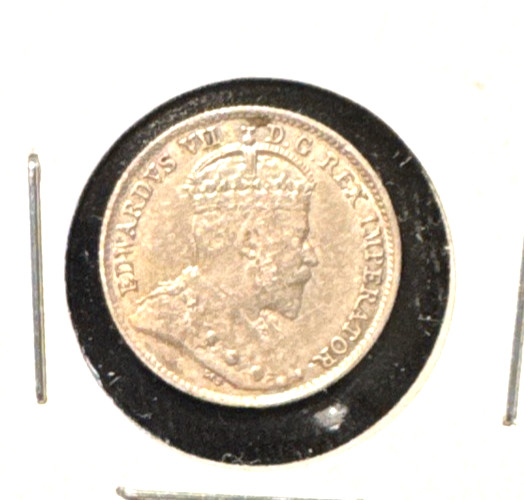 Canada 1905 five cent KM 13 AU (1)