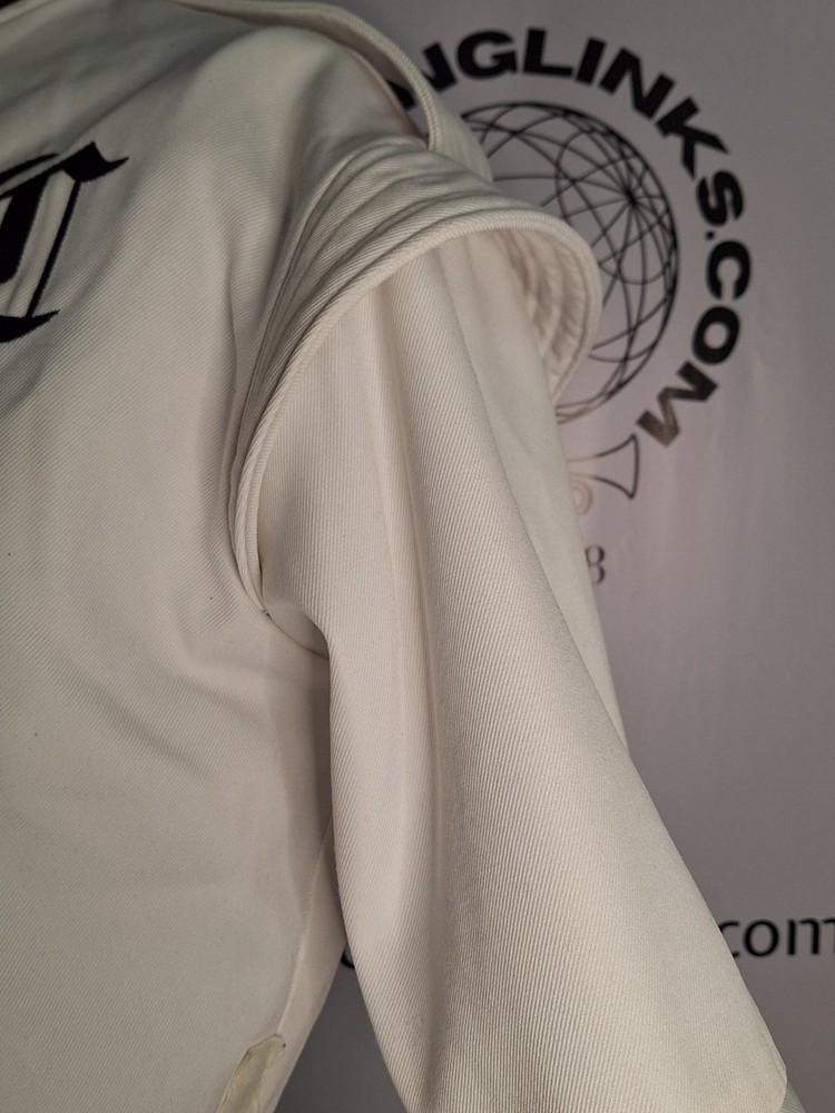 White Marching Band Jacket Size 40 Regular - Authentic