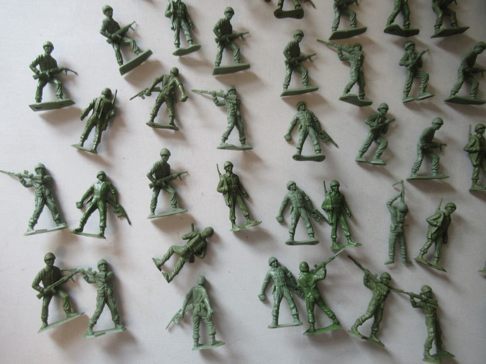 Multiple Products MPC Army Men figures 80+