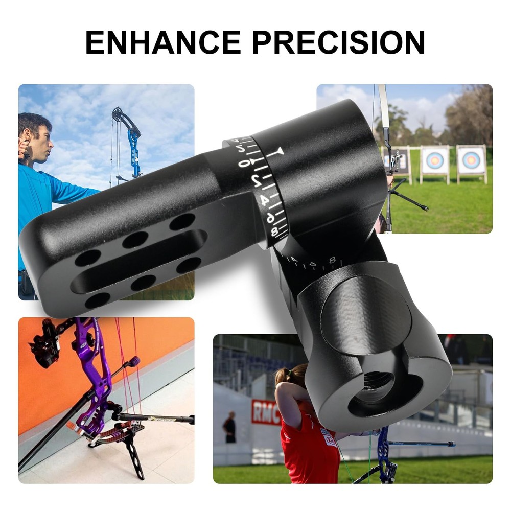 Archery Single Side V-Bar Mount - Adjustable Bow Stabilizer Quick Disconnect ...