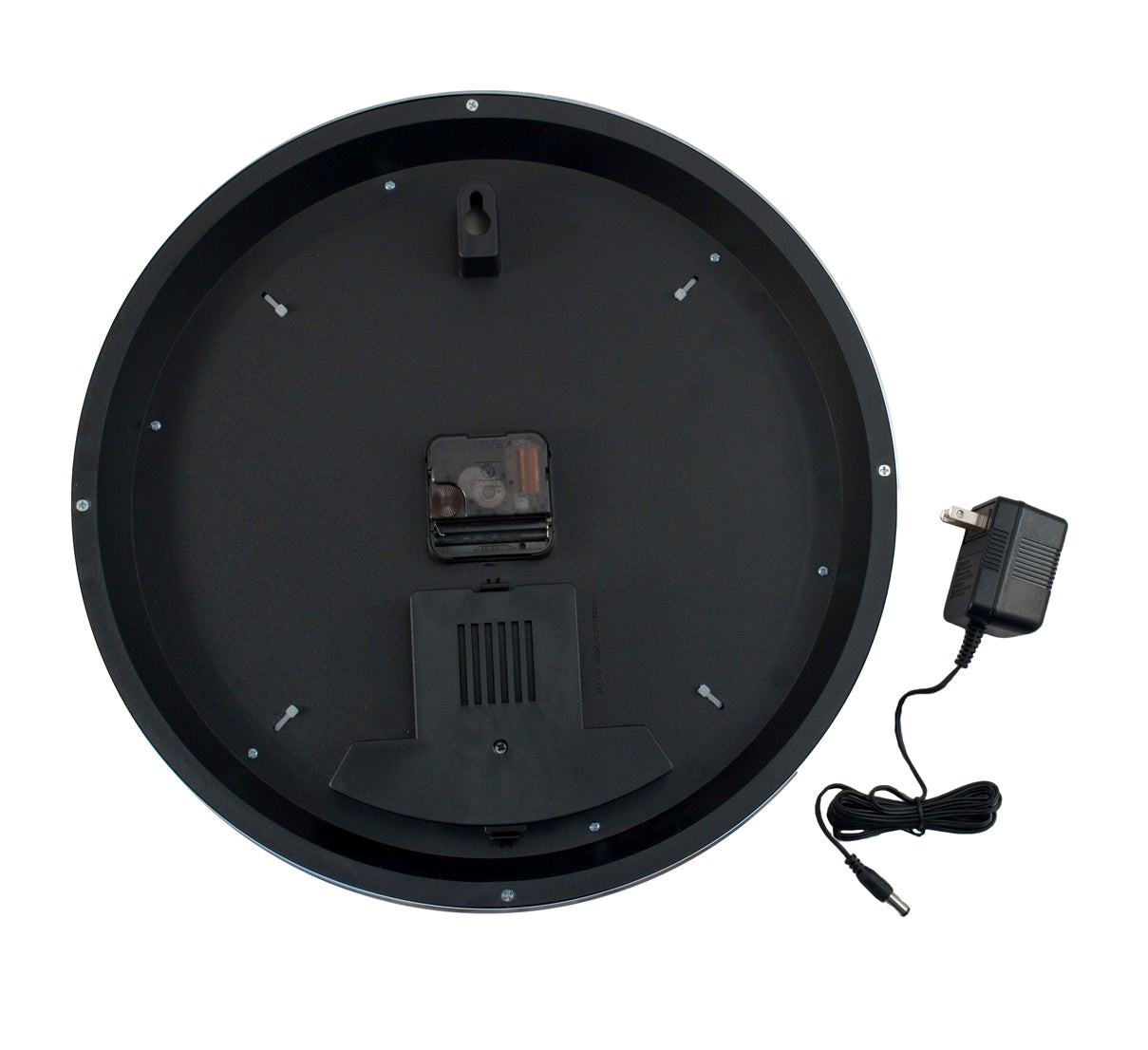 Ford Motorsport Early 80s Vintage Logo Garage Wall Clock w/ Blue Neon Light