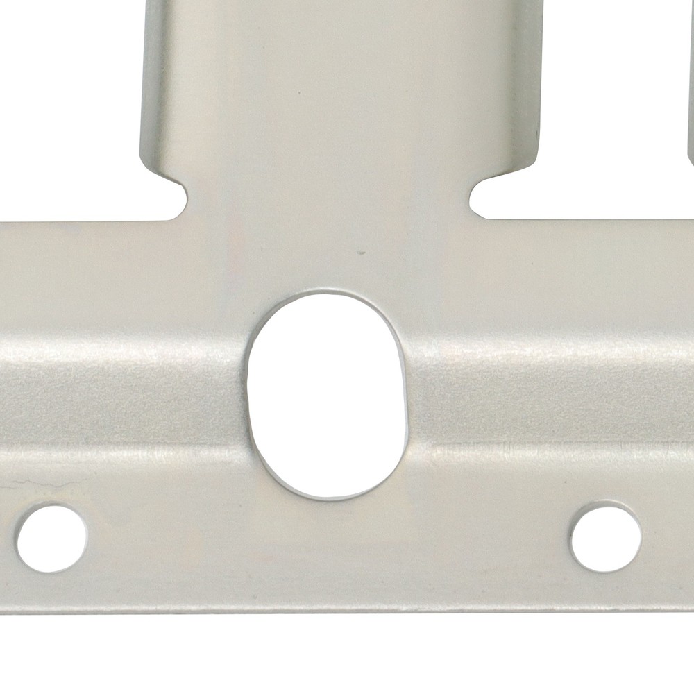 Carbon Steel Durable E Track Tie Down Rail Kit Silver Galvanized Replacement