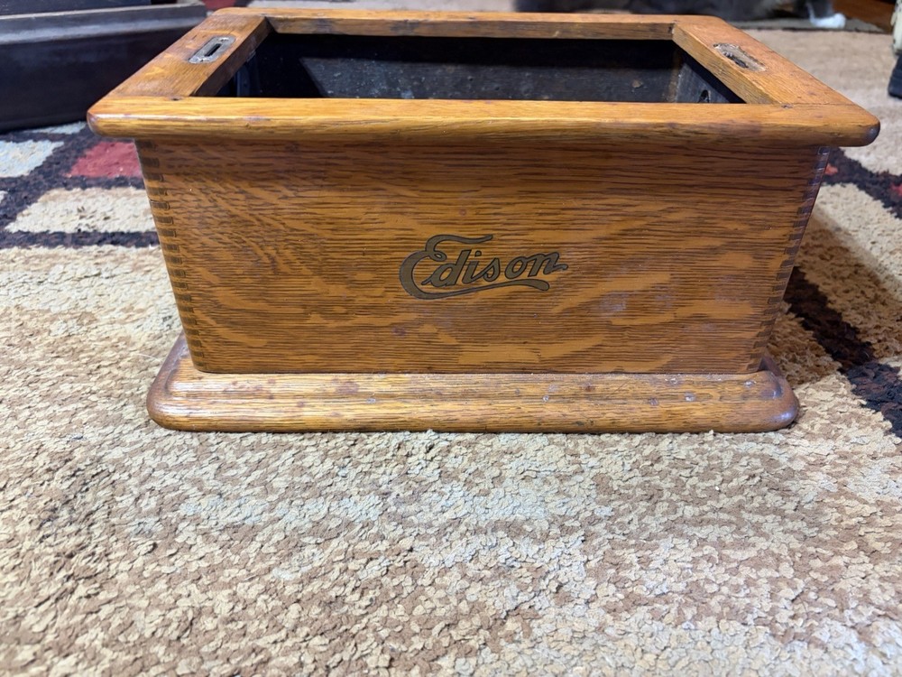 Edison Cylinder Phonograph Bottom Case