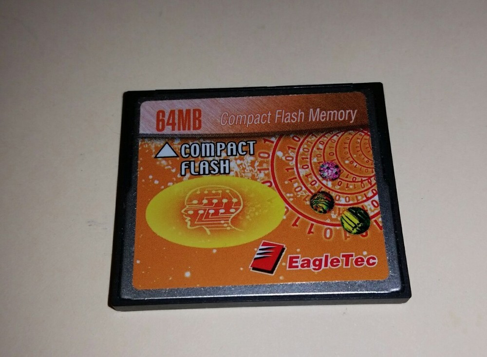 EagleTec 64MB Compact Flash Memory ET-CPF64P