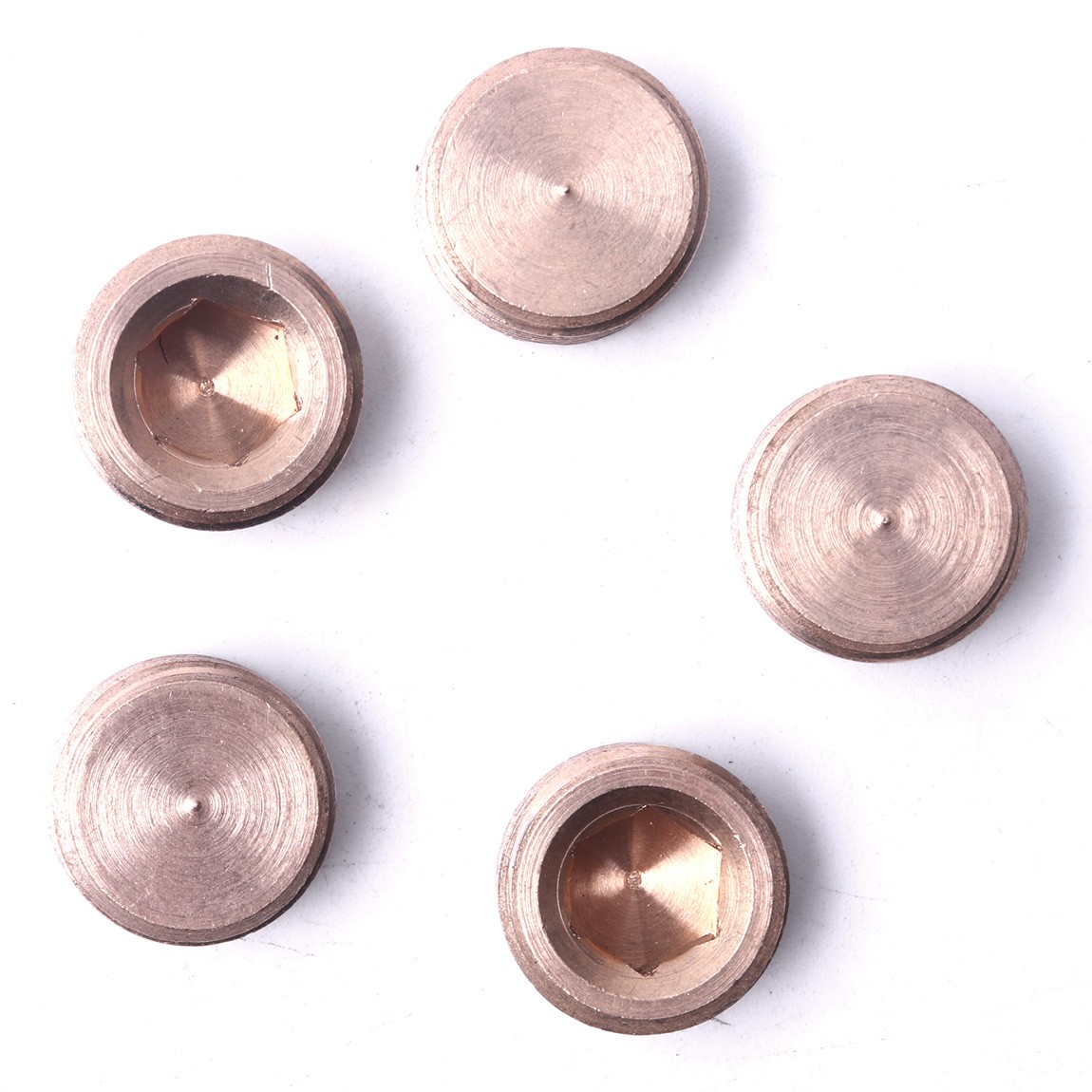 20PCS Pipe Plug 1/8" 1/4" 3/8" 1/2" Male Thread Hex Internal Head Socket Fitting