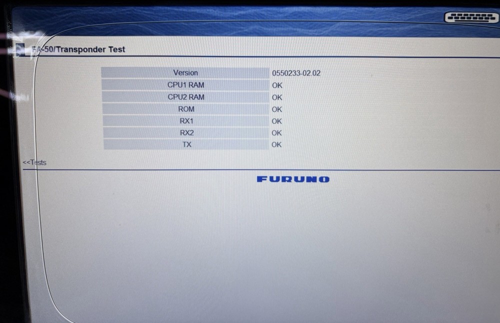 Furuno FA-50 Class B AIS Transceiver Module- Clear MMSI, Latest Software Updated
