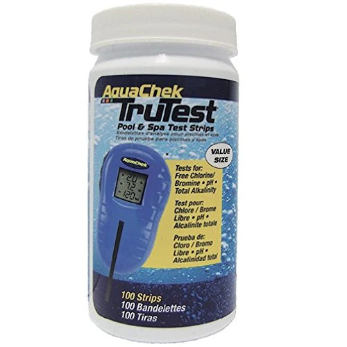 AquaChek TruTest Test Strips 100 Count for Digital Pool Spa Reader