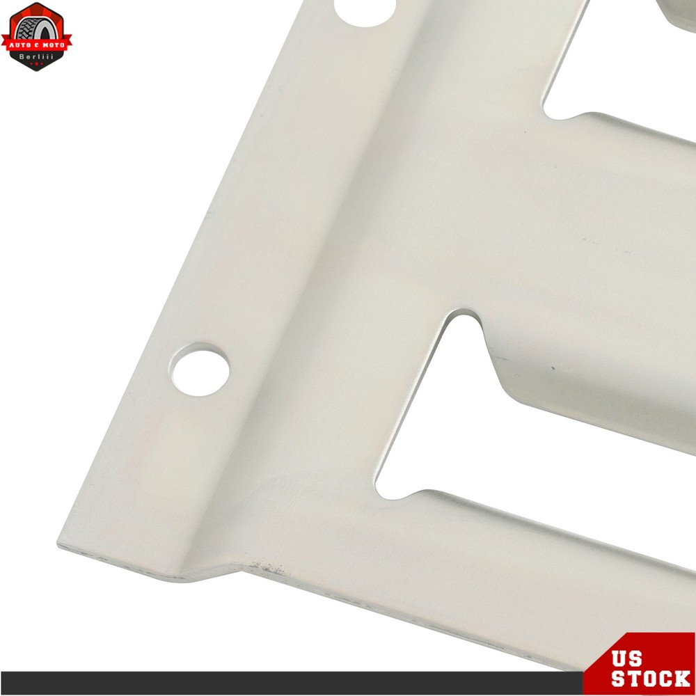 Durable Carbon Steel E Track Tie Down Rail Kit Silver Galvanized Replacement