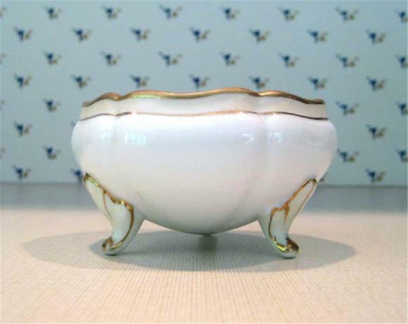 Noritake Nippon Footed Master Open Salt Nut Dish