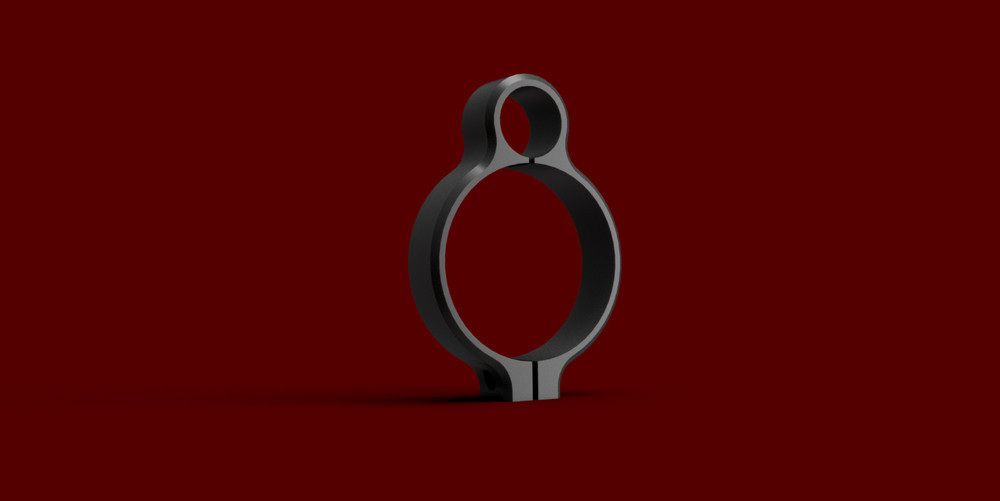 Benjamin Kratos barrel band 3d printed 2 sizes