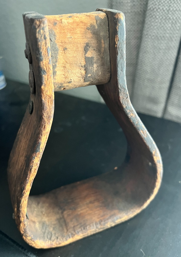 Civil War Pattern 1859 McClellan cavalry wooden stirrup frame