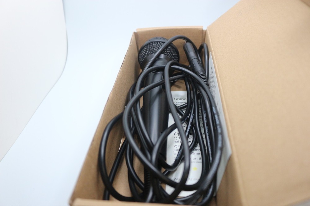 Shinco Karaoke Microphone w/ 13 Ft Cable