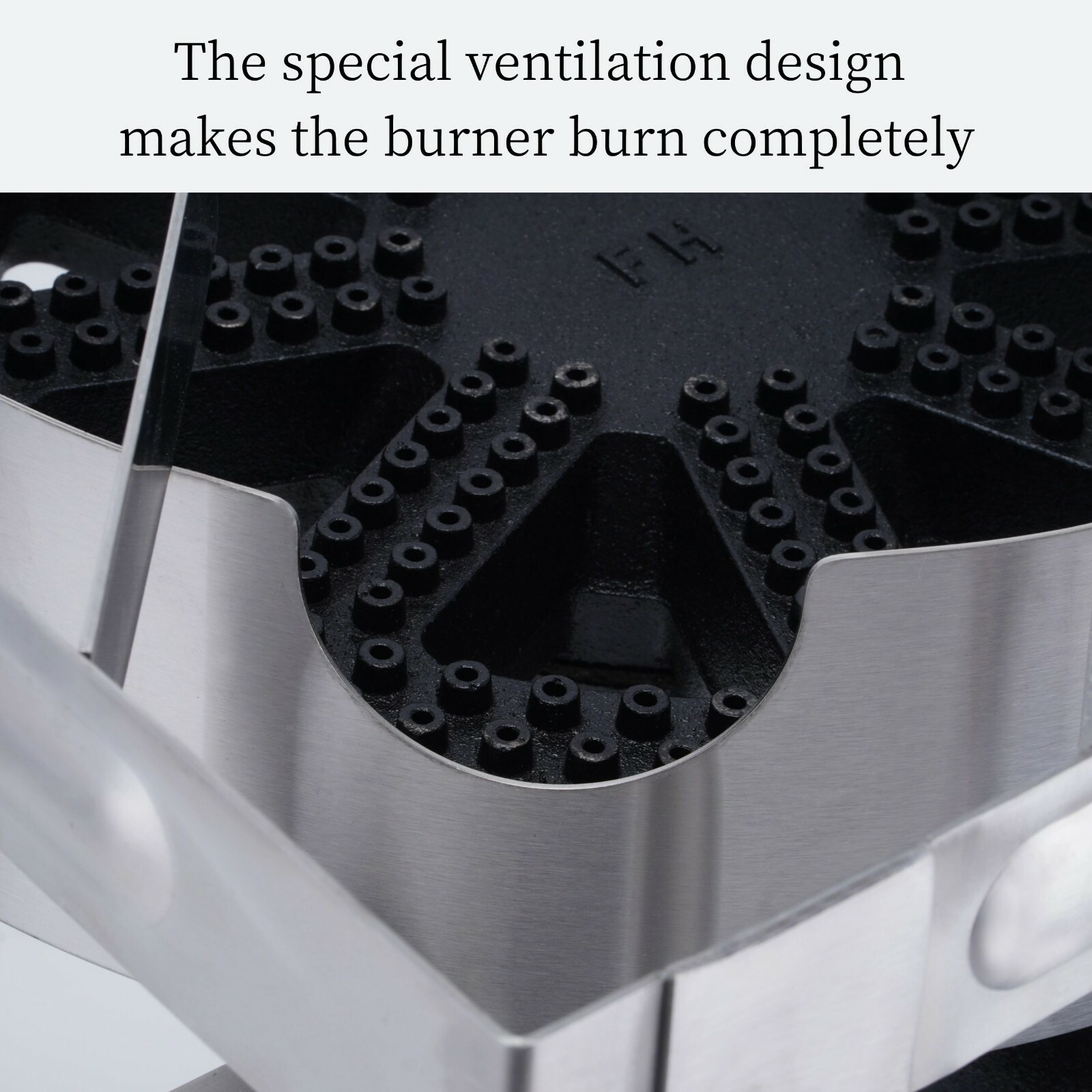 200,000 BTU Single Stainless Steel Propane Burner for Outdoor Cooking Gas Stove