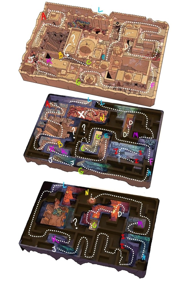 Inside³ Troglodyte Labyrinth Puzzle - The Barbarian