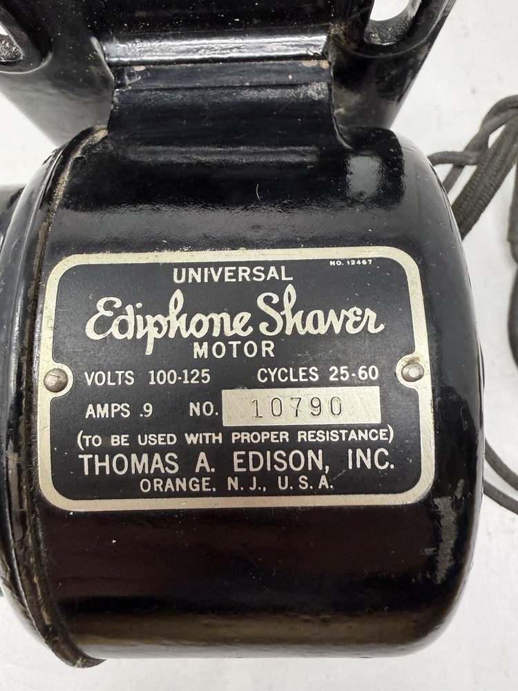 Antique Thomas Edison Ediphone Universal Motor #12467