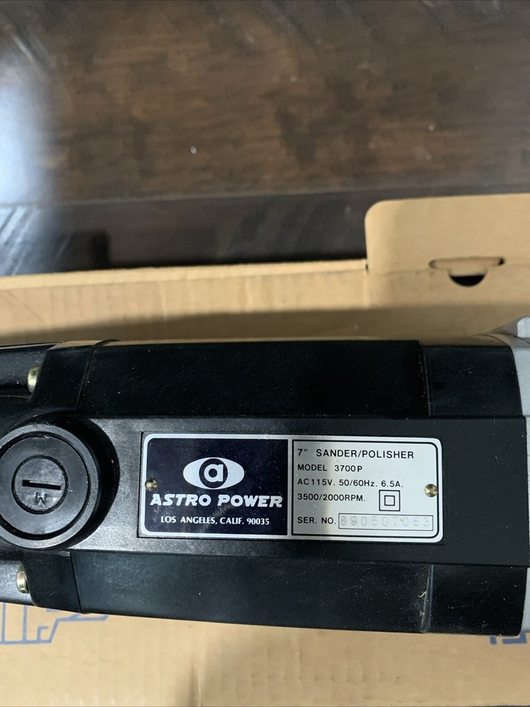 7” Sander/Polisher Model AP-3700 works great