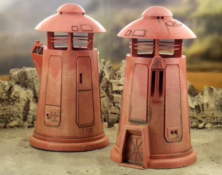 Sci-Fi - Tower - Set of 2