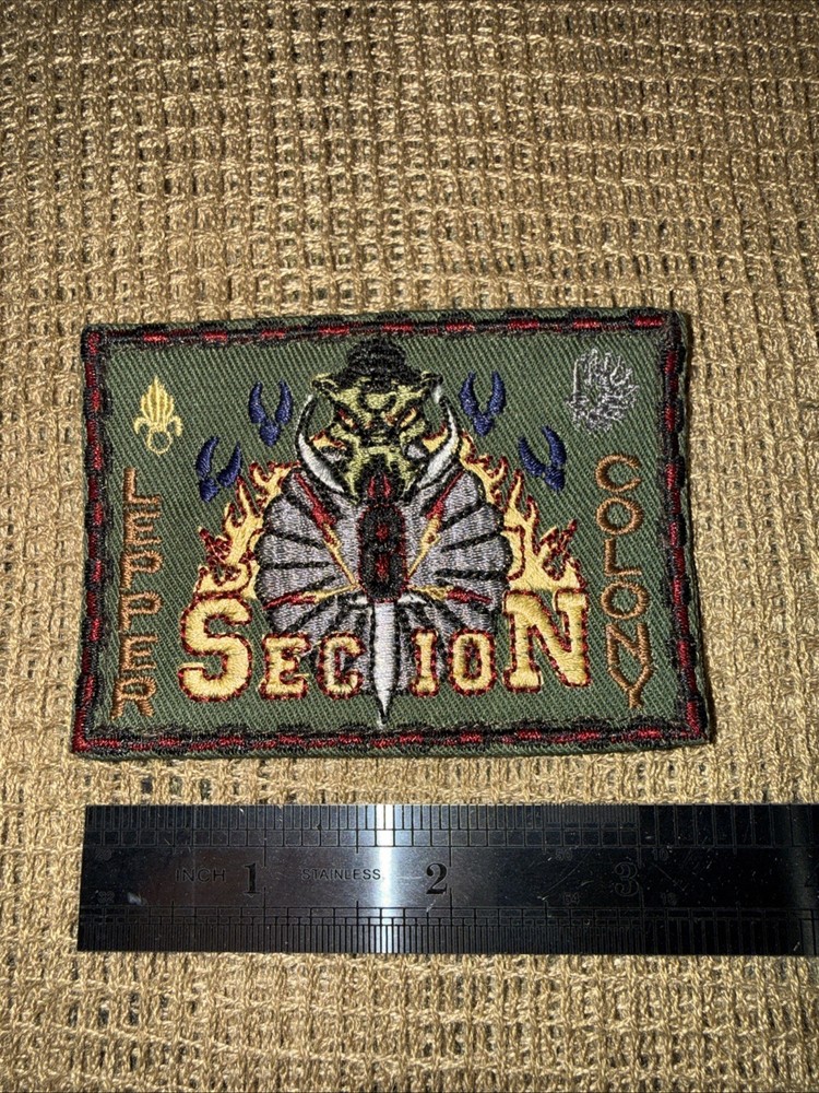 French Foreign Legion LEPPER COLONY 8 Section Commando ODG Afgan War Patch