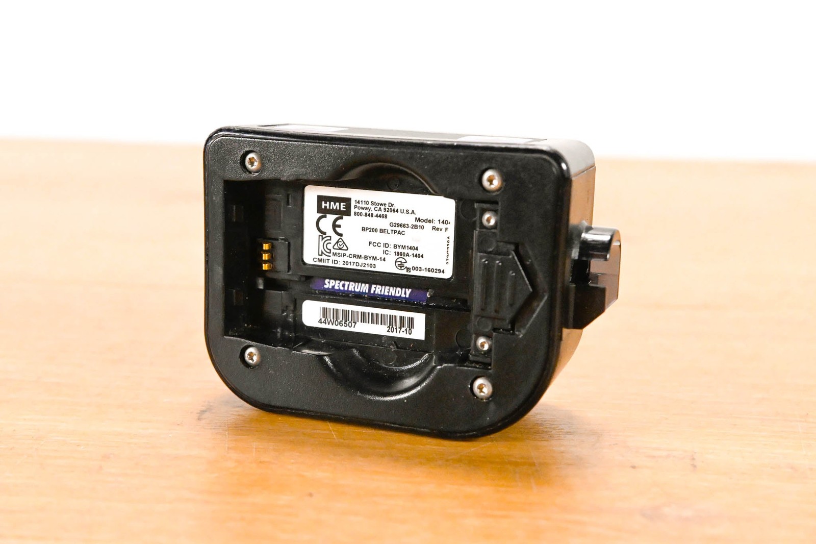 HME BP200 Wireless Beltpack CG01UFD