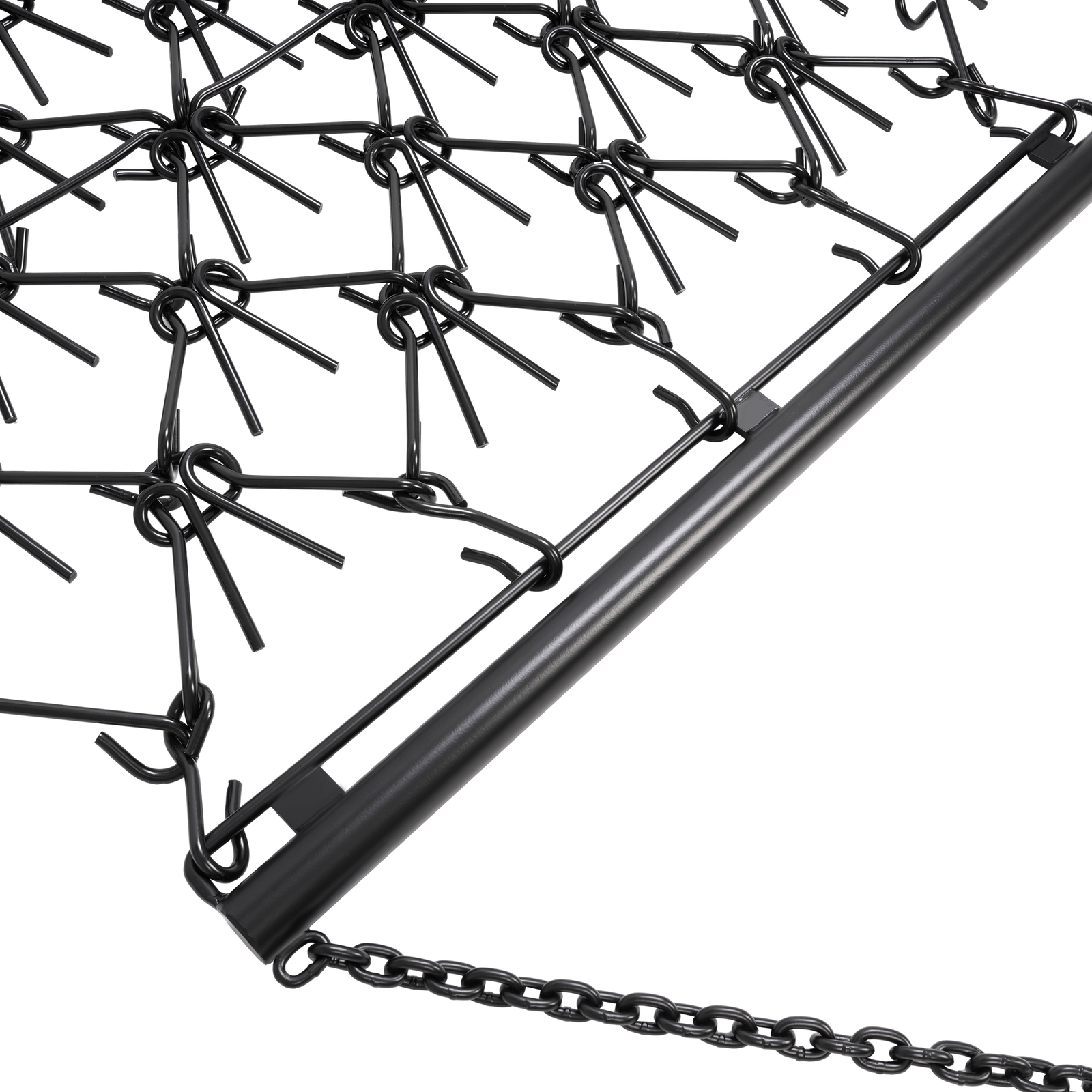 4FT X 4FT Heavy Duty Drag Harrow For ATV UTVs Leveling Grading Powder Coated