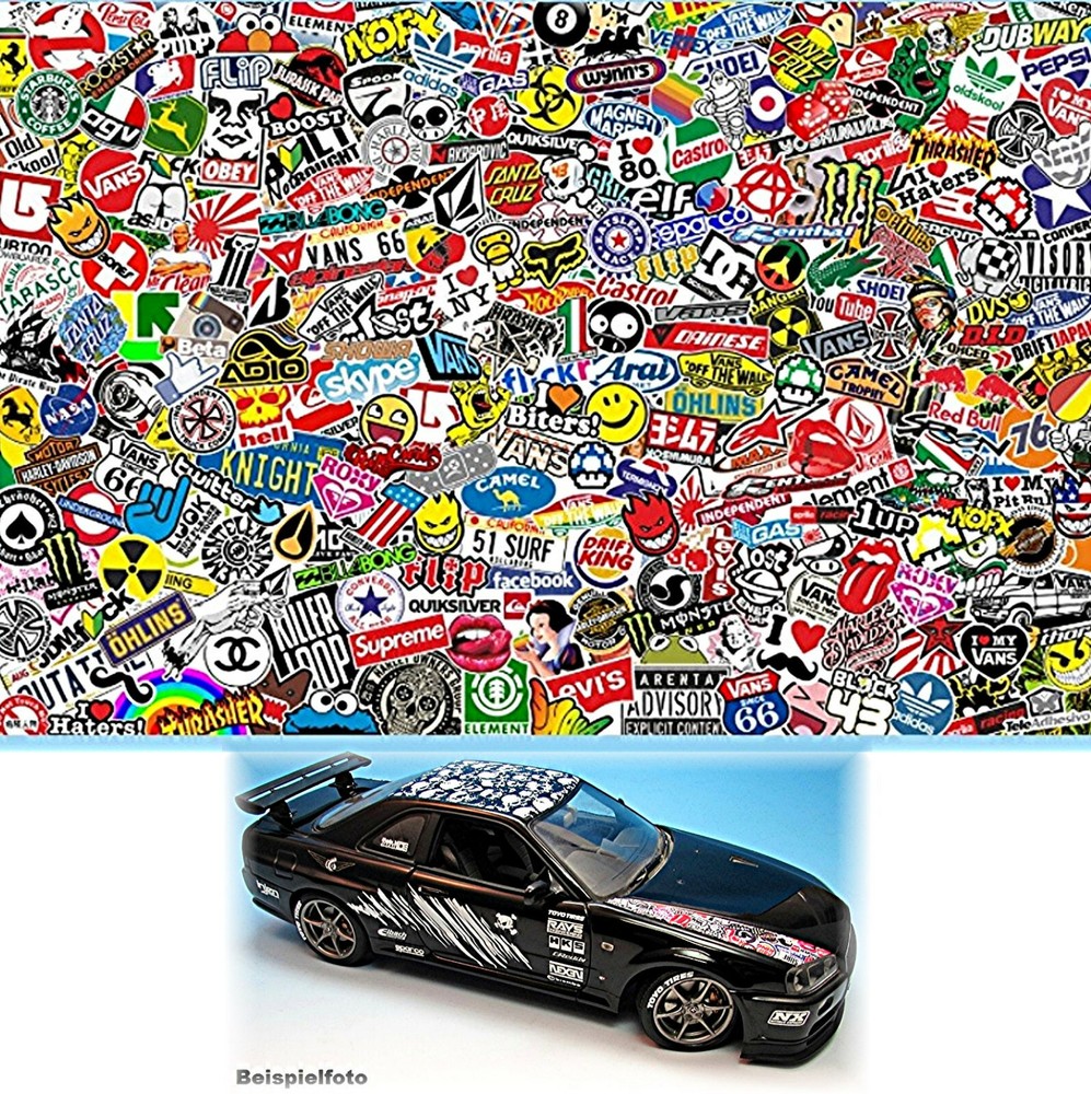 Stickerbomb / Surface Pattern No. 7 Decal 1:24 Decal Stickers