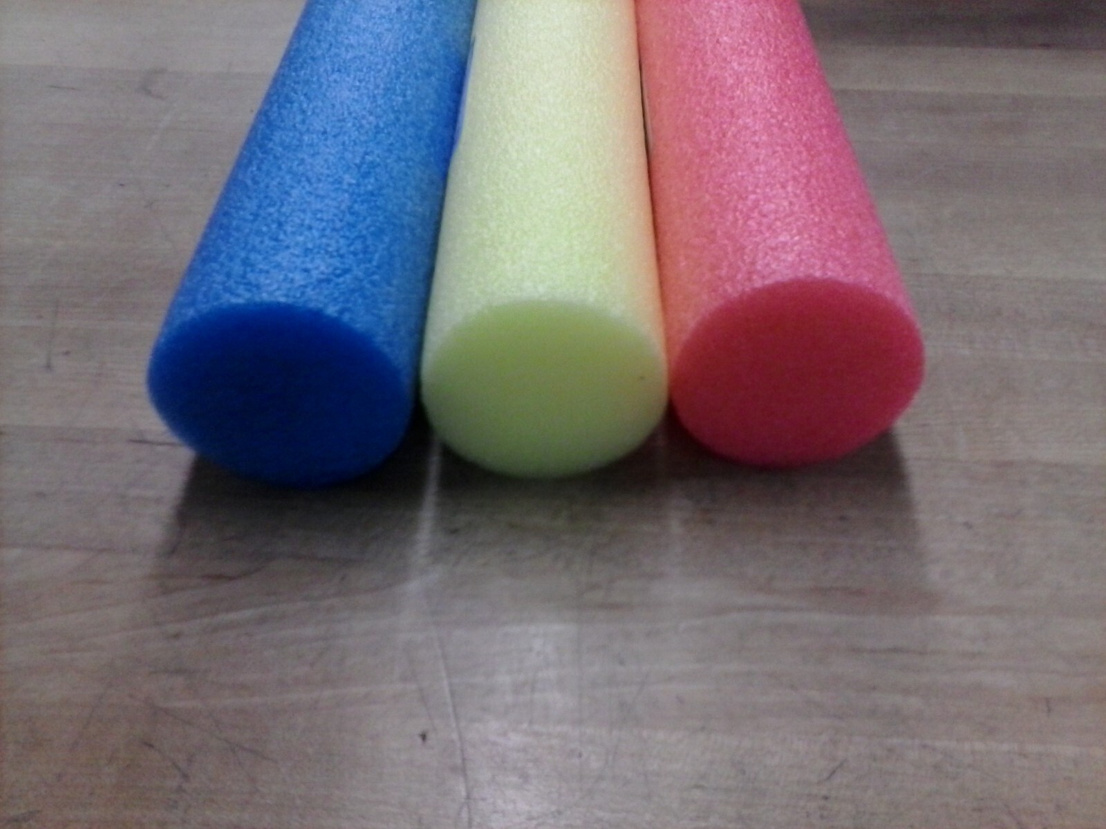 RED Solid Pool Noodle Party Art Crafts Light Saber Swim Aid Water Exercise 54"