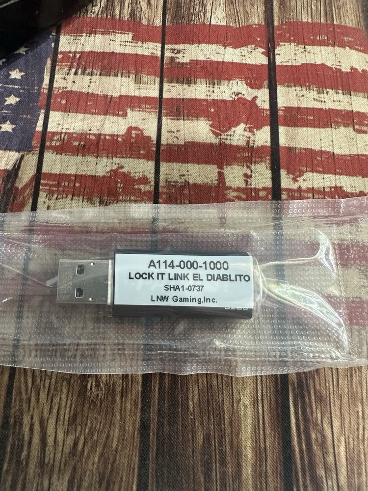 LOCK IT LINK EL DIABLITO BALLY  SCIENTIFIC GAMING ARGOS SOFTWARE USB LOADER