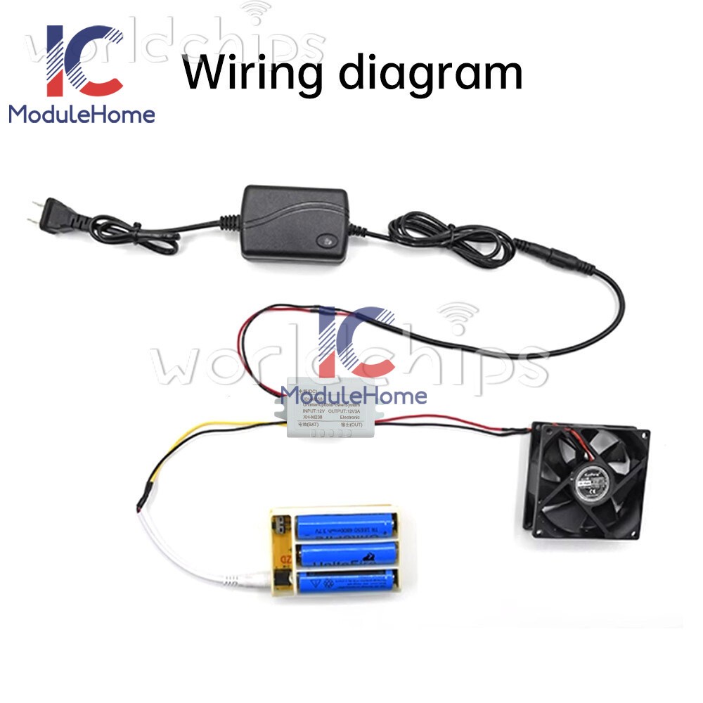 XH-M238 Power Module UPS Uninterruptible Controller Emergency Power Switching