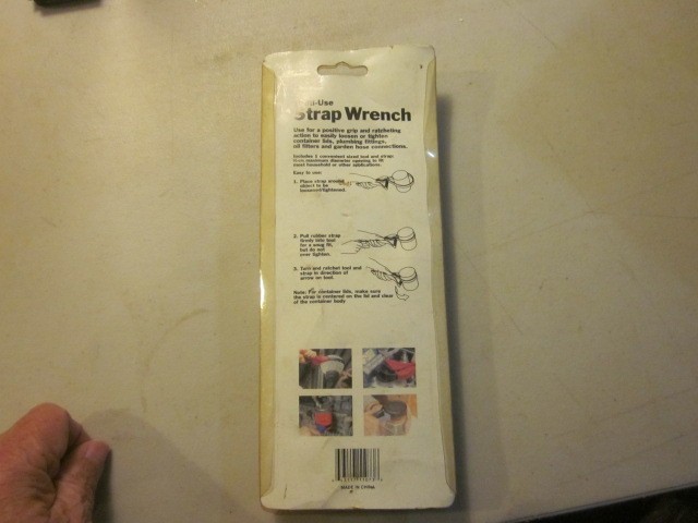 Vintage Toolmart Multi-Use Strap Wrench Tool NEW