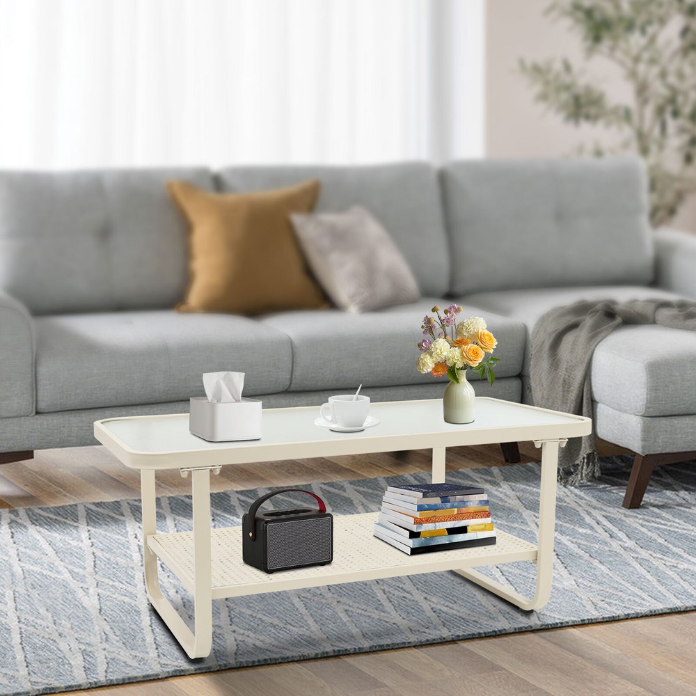 Coffee Table for Living Room Storage Coffee Table Rectangle Coffee Table Modern